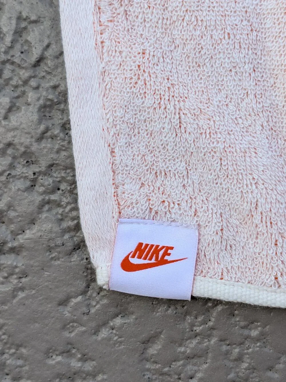Nike Sportswear Pool Beach Towel Orange/White Box Logo NWT HF9405-808